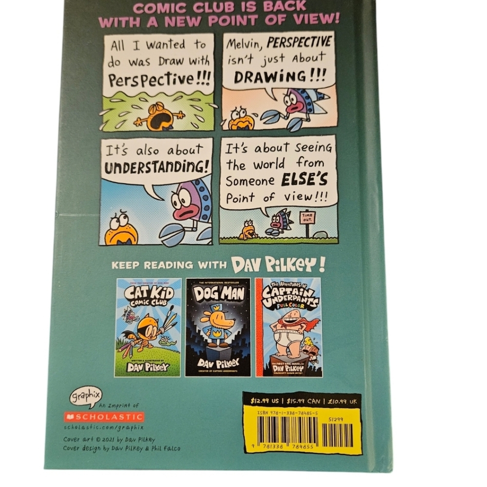 📚 3/$15: *LIKE NEW* Cat Kid Comic Club: Perspectives Hardback Graphic Novel - Picture 2 of 3